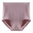 thumbnail image 5 of Women High Waisted Underwear Tummy Control Full Coverage Compression Panties Female Seamless Stretchy Briefs, 5 of 7