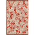 thumbnail image 3 of SAFAVIEH Martha Stewart Poppy Field Floral Area Rug, Cayenne Red, 2'6" x 4'3", 3 of 6