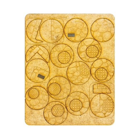 Kromlech Town Streets - 40mm Oval Base Toppers New