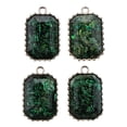 thumbnail image 1 of 4pcs colgante de los del estilo de la para el hallazgo de la joyería del collar del llavero de DIY Verde Macarena Colgantes de dijes antiguos, 1 of 8