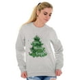 thumbnail image 3 of Xmas May Your Days Be Merry Bright Women Plus Size Crewneck Sweatshirt Brisco Brands 5X, 3 of 5