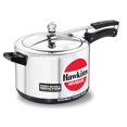 thumbnail image 1 of Hevibase Induction Compatible Aluminium Inner Lid Pressure Cooker 8 Liters, Silver (IH80) | Double-thick Base, 1 of 4