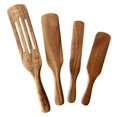 thumbnail image 1 of CNKOO 4pcs Solid Wood No Paint No Wax Rice Spoon Rice Cooker Special Rice Spatula, 1 of 6