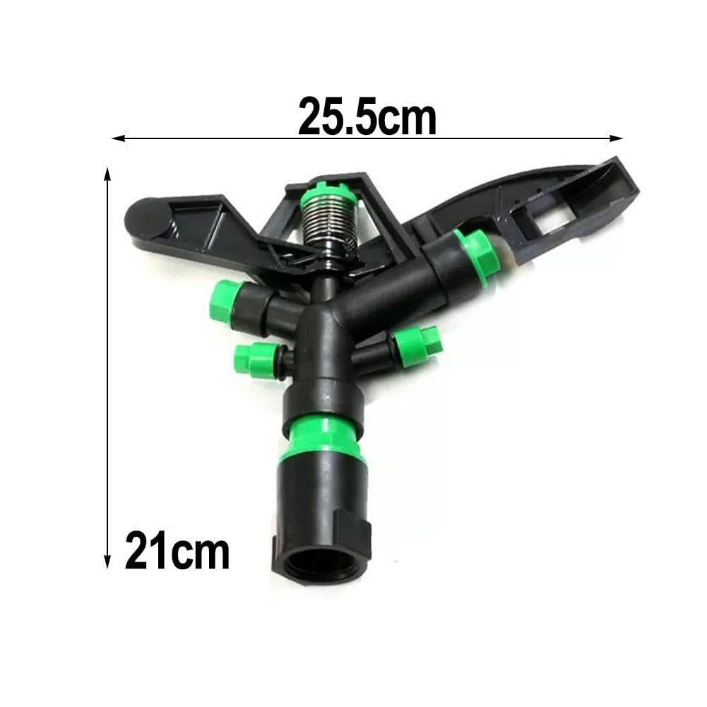 RichLink 1 inch Rotating 4 Spray Head Garden Sprinkler Automatic Rotat Spray Sprinkler
