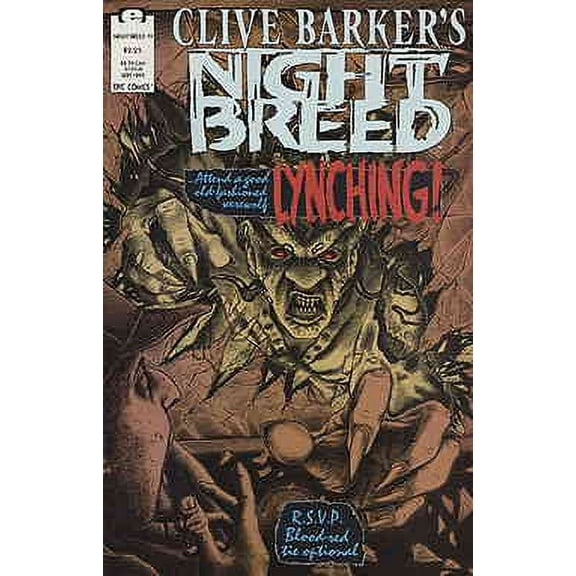Night Breed (Clive Barker's ) #19 VF ; Epic Comic Book