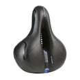 thumbnail image 2 of LJNYFDC Soft And Elastic Bicycle Seat Comfortable Bike Seat Memory Foam Cushion Shock Absorption Reflective Strip Wide Bicycle Saddle Replacement for Enhanced Riding, 2 of 7