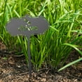 hengsof Metal Garden Markers Signs Labels - Indoor/Outdoor Weatherproof ...