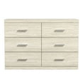 thumbnail image 3 of GALANO Adult 6-Drawer Dresser, Travertine Finish, Bedroom Storage, 3 of 11