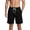 18# Black, variant on Mens Gym Shorts Lightweight Cotton Drawstring Casual Relaxed Fit Athletic Lounge Sweat Shorts 2026 Summer Dark Green M