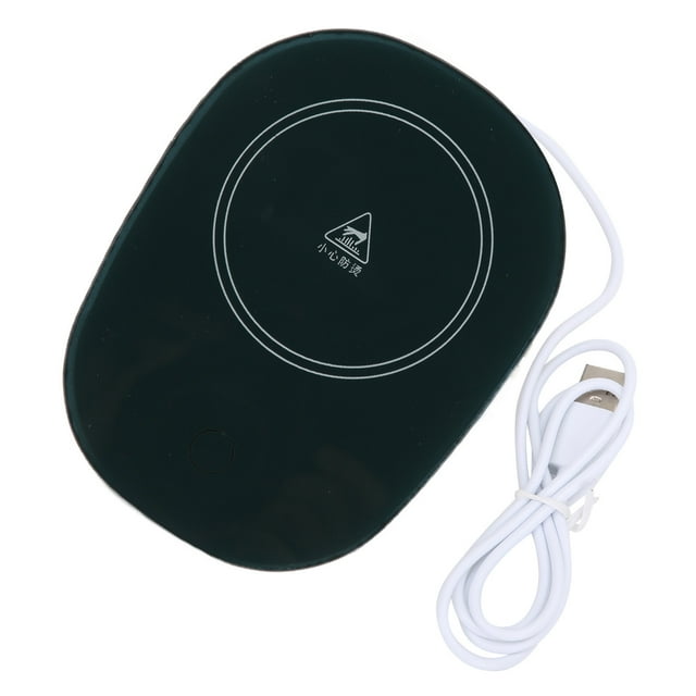 Calentador De Tazas, Almohadilla Calentadora De Tazas De Larga Duración Para Café, Leche, Bebidas, Té De Agua ZAQW Verde