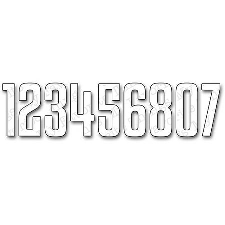 "Die-Namics Dies-High-Rise Numbers, 1.5"""