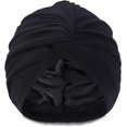 thumbnail image 1 of Turbante de satén para mujer, gorro de seda, gorro de satén para dormir para Cur, 1 of 5