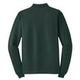 thumbnail image 6 of Port Authority K500LS Long Sleeve Silk Touch Polo Shirt - Dark Green - XXX-Large, 6 of 6