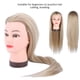 thumbnail image 4 of Peluquería Entrenamiento Estilismo Práctica Colores Peluca Maniquí Falso Cabeza con Cabello Peluquer ara Principiantes para Practicar soporte de cabeza Spptty afeitarse el cabello, 4 of 7