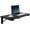 Black, variant on Wall Mounted Folding Table, Black Floating Desk for Small Spaces Laundry Shelf with Heavy Duty Brackets Floating Desk for Garage, Utility Room, Kitchen, Laundry Room