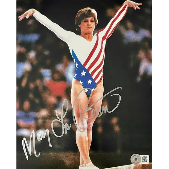 Mary Lou Retton Signed Autographed 8x10 Photo Beckett Authenticated #1 Silver