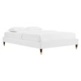 thumbnail image 5 of Modway Amber King Platform Bed in White, 5 of 10