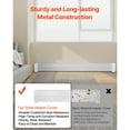 thumbnail image 3 of KFFKFF 6 ft Baseboard Heater Cover, Durable Steel Front Panel for Electric Heating Units, Easy-to-Install Replacement for Home Use, Ideal for Bedrooms, White Finish, 3 of 9