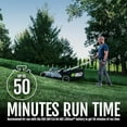 thumbnail image 4 of EGO POWER+ 21” 6.0Ah Battery Powered Self-Propelled Walk-Behind Lawn Mower, 50 Minutes Run Time, 4 of 7