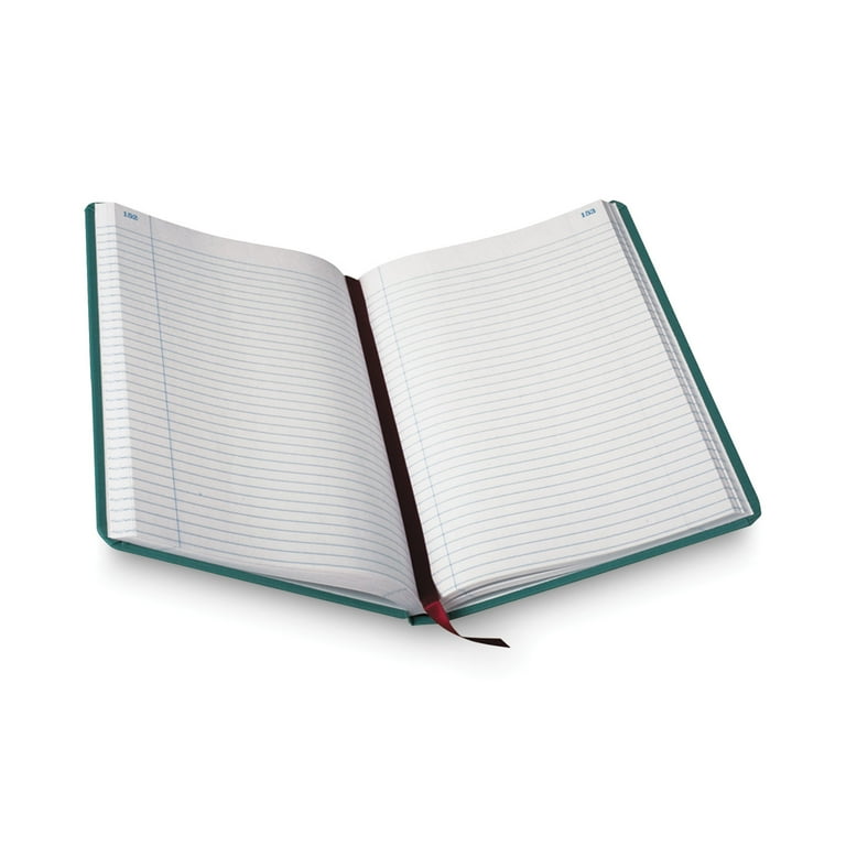 Account Record Book, Record-Style Rule, Blue Cover, 11.75 x 7.25 Sheets, 300 Sheets/Book Account Record Book, Record-Style Rule, Blue Cover, 11.75 x 7.25 Sheets, 300 Sheets/Book