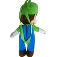 thumbnail image 3 of Nintendo Mario Bros Luigi Large Plush Backpack 18", 3 of 3