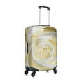 thumbnail image 3 of Disketp White Rose Elastic Travel Luggage Cover Travel Suitcase Protective Cover For Trunk Case Apply To 18''-32'' Suitcase Cover-Medium, 3 of 9