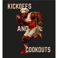thumbnail image 2 of Go Sports! But Where's the Food? Youth Black Crew Neck Short Sleeve Tee-XL, 2 of 4