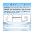 thumbnail image 3 of 240534901 Refrigerator Door Shelf Rack Bar compatible with Or Replacement Shelves Door Rack 240534901,ap3214630, 3 of 5