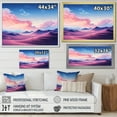 thumbnail image 4 of Designart "Cloud Forest Majesty Mountain Serenity II" Extra Large Landscapes Wall Art - Country Green Forest River Mountains Hallway Wall Art Decor, 4 of 4