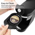 VIMUKUN Single Serve Coffee Maker Compatible with KCup Pod & Ground
