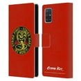 thumbnail image 1 of Head Case Designs Officially Licensed Cobra Kai Graphics Strike Logo Leather Book Wallet Case Cover Compatible with Samsung Galaxy A51 (2019), 1 of 6