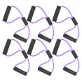 thumbnail image 4 of M Buder Banda de Resistencia Figura 8 Cuerda de Tracción Yoga TPE (6 Piezas Morado), 4 of 9