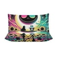 thumbnail image 3 of WAUOEMY Nightmare Before Christmas Jack Sally Comforter Bedding Set Cover 3 Piece with 2 Pillow Shams for Kids And Adults Bedroom Bed Decor (1 Duvet Cover+ 2 Pillow Shams), 3 of 7