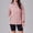 Pink, variant on Womens Lightweight Jackets Outdoor Hiking Windbreaker Jacket Hood Raincoat Black Size L