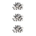 thumbnail image 4 of relayinert 50Pcs Stylish Eye Glasses Spectacle Chain Strap Holder Loop Ends Type A 50 Pcs 3Set, 4 of 6