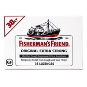 Fisherman's Friend Lozenges Original Extra Strong, 38 ea