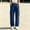 Navy women cargo pants elastic waist a1, variant on BRELIL Women's Cargo Pants Elastic Waist with Pockets Casual Loose Long Trousers Streetwear Activewear Party Outfits, Beige L