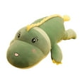 thumbnail image 3 of Lindo peluche de dinosaurio para abrazar, juguete de peluche para cumpleaños de niños. Verde 100cm, 3 of 9