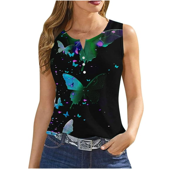 Women Sleeveless Crop Tops Plus Size, Tshirts Shirts Graphic Funny Graphic Tees Vintage 90S Womens Summer Tops Casual Stylish Spring Tops For Women