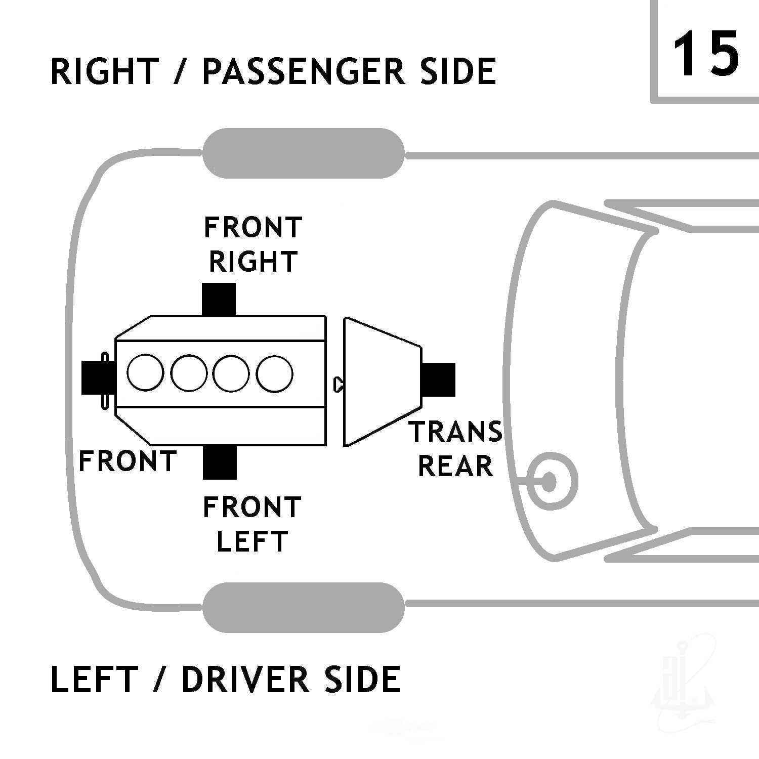 Anchor 8663 Engine Mount