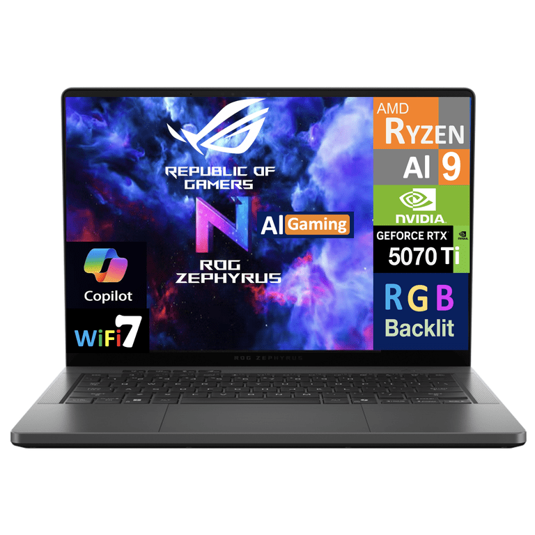 ASUS ROG Zephyrus G14 AI Gaming Laptop 14.0in 120Hz 2.8K Display