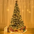 thumbnail image 5 of 40 luces LED de Navidad de 20 pies con copos de nieve, luces de hadas, 8 modos, impermeables, extensibles para interior, exterior, boda, cumpleaños, árbol de Navidad, decoración de jardín (blanco) Adepaton CZJJ-HY89-1, 5 of 5