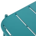 thumbnail image 5 of GDF Studio Crowningshield Outdoor Modern 3 Piece Chat Set, Matte Teal, 5 of 13
