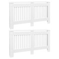 thumbnail image 2 of vidaXL Radiator Covers 2 pcs White MDF 152 cm, 2 of 4