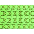 thumbnail image 1 of Ahgly Company Indoor Rectangle Abstract Green Modern Area Rugs, 2' x 5', 1 of 4