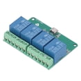 thumbnail image 4 of Carte d'Extension de Relais USB, Module de Relais 4 Canaux Plug And Play Protection contre les Surintensités Commande Intelligente 10A 250VAC pour Ordinateur, 4 of 8