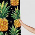 thumbnail image 3 of Autua Pineapples Pattern Bathroom Shower Curtain Washable with Hooks for Bathroom Decoration 60"x72, 3 of 7
