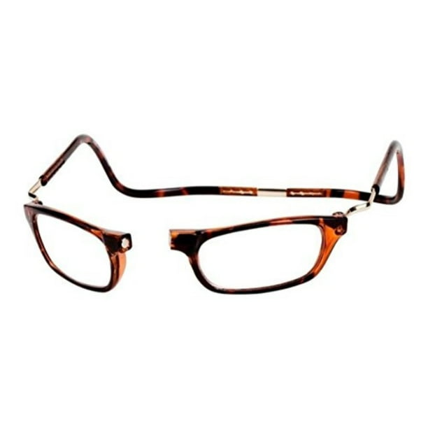 clic xxl reading glasses in tortoise, +1.25