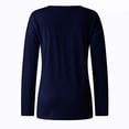 thumbnail image 5 of ReducePrice! Lulshou Women Sweater,Women Fashion O-neck 3D Printing Pullover Easy Long Sleeves Shirt Womens Tops,Rollbacks/Navy 4(S), 5 of 6