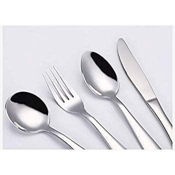 Kitchen Craft Childrens Stainless Steel Cutlery Set Knife Fork /& 2 Spoons